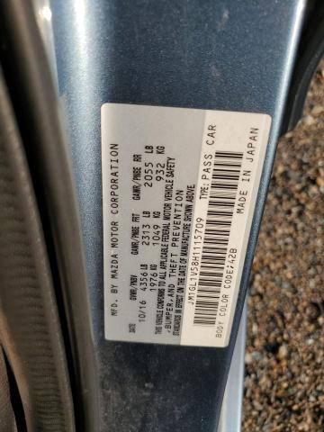 2017 MAZDA 6 TOURING - JM1GL1V58H1115709