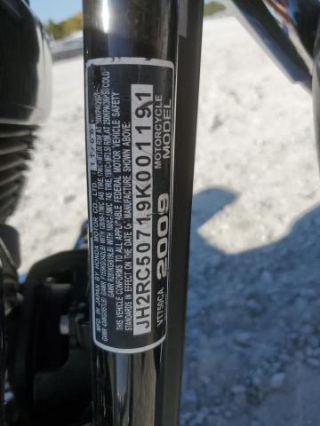 2009 HONDA VT750 CA JH2RC50719K001191