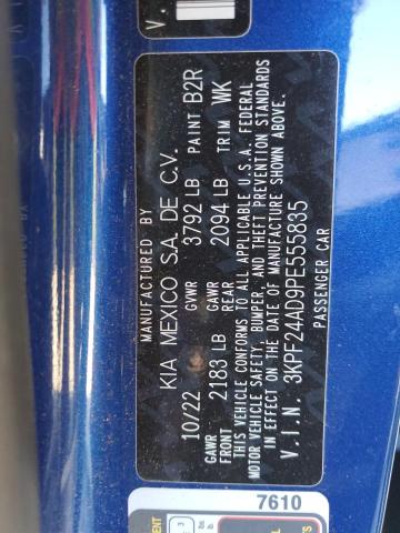 2023 KIA FORTE LX - 3KPF24AD9PE555835