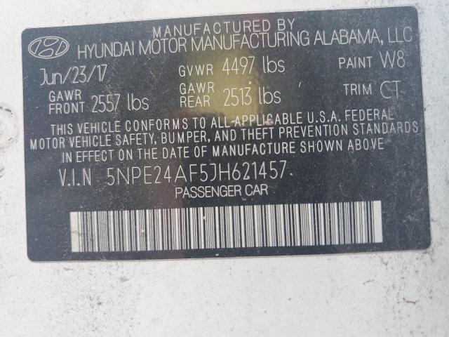 2018 HYUNDAI SONATA SE - 5NPE24AF5JH621457