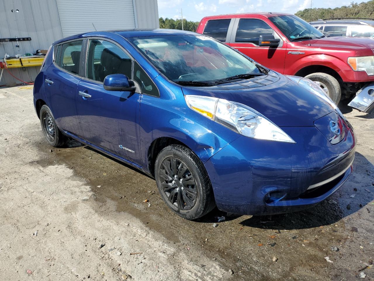 Lot #2928651695 2016 NISSAN LEAF SV