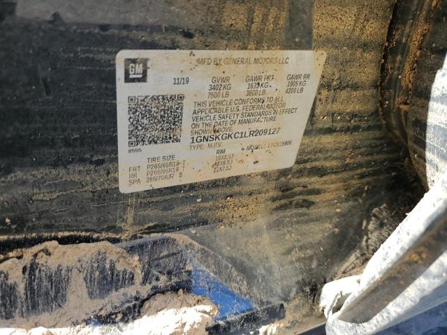 2020 CHEVROLET SUBURBAN 1GNSKGKC1LR209127