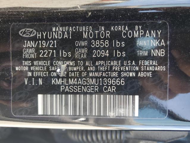 2021 HYUNDAI ELANTRA SE - KMHLM4AG3MU139666