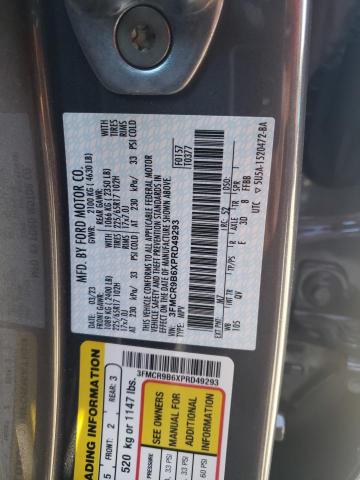 2023 FORD BRONCO SPO - 3FMCR9B6XPRD49293