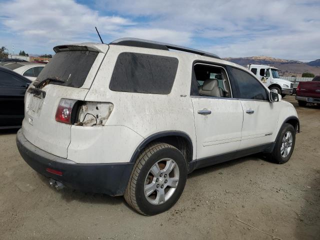 GMC ACADIA SLT 2008 white 4dr spor gas 1GKER23708J112422 photo #4