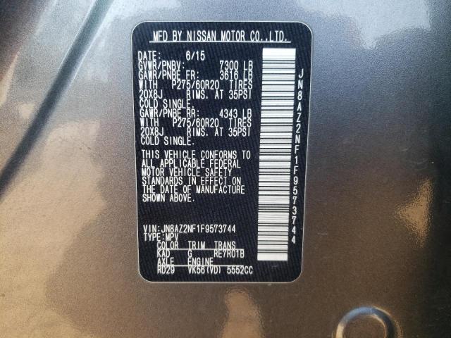 2015 INFINITI QX80 - JN8AZ2NF1F9573744
