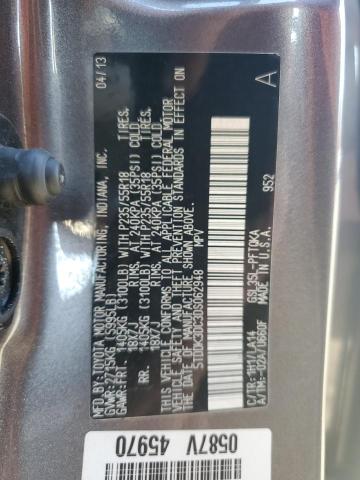 VIN 5TDDK3DC3DS062948 2013 Toyota Sienna, Xle no.14