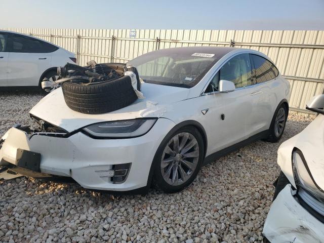 TESLA MODEL X 2016 white  electric 5YJXCAE21GF027158 photo #1