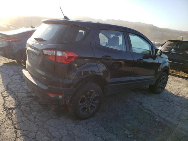 FORD ECOSPORT S 2020 black  gas MAJ6S3FL8LC392242 photo #4