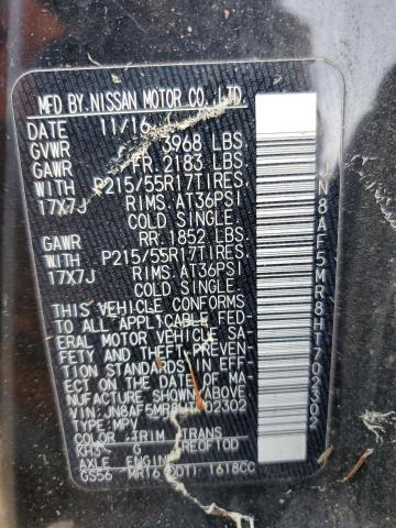 2017 NISSAN JUKE S - JN8AF5MR8HT702302