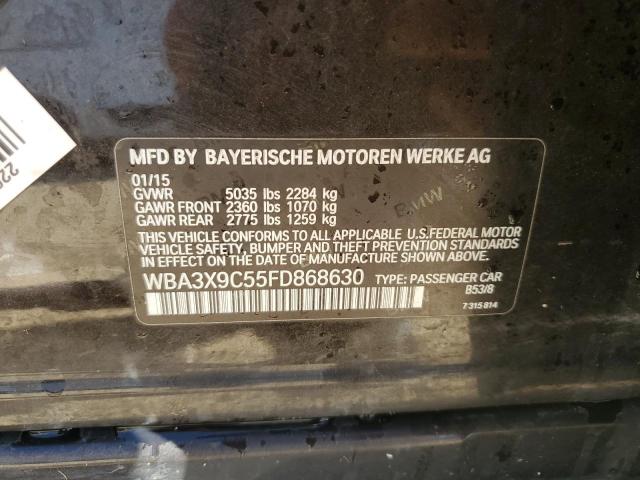 2015 BMW 335 XIGT WBA3X9C55FD868630