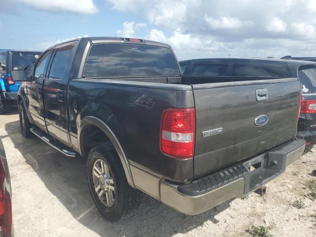 FORD F150 SUPER 2005 black  gas 1FTPW14595FB73884 photo #3