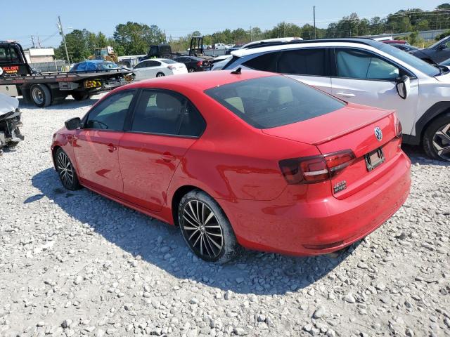 VOLKSWAGEN JETTA SPOR 2016 red sedan 4d gas 3VWD17AJ2GM324831 photo #3