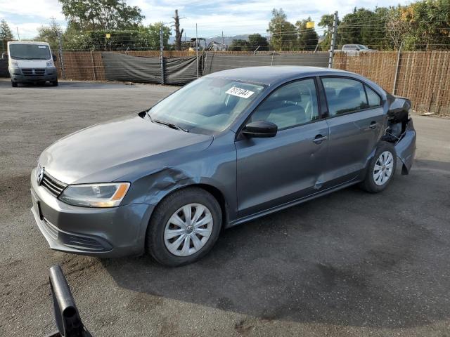 VOLKSWAGEN JETTA BASE 2011 silver  gas 3VW2K7AJXBM090628 photo #1