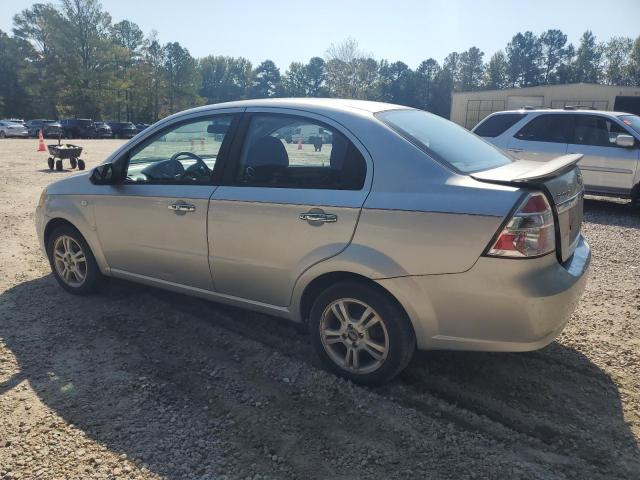 CHEVROLET AVEO LT 2009 silver  gas KL1TG56E09B307220 photo #3