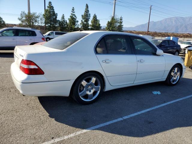 LEXUS LS 430 2006 white sedan 4d gas JTHBN36FX65046839 photo #4