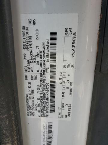 2017 FORD TRANSIT T- - 1FBZX2ZM9HKA26766