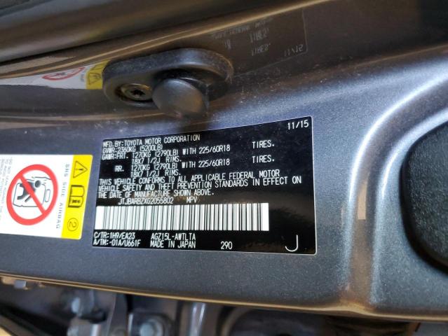 VIN JTJBARBZXG2055802 2016 LEXUS NX no.13