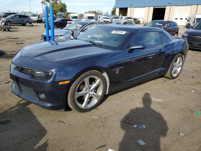 CHEVROLET CAMARO LT 2015 blue  gas 2G1FD1E38F9301498 photo #1