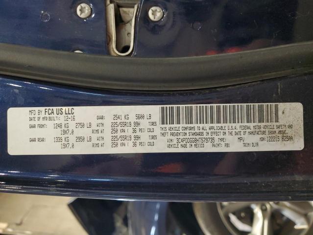2017 DODGE JOURNEY CR - 3C4PDDGG8HT579735