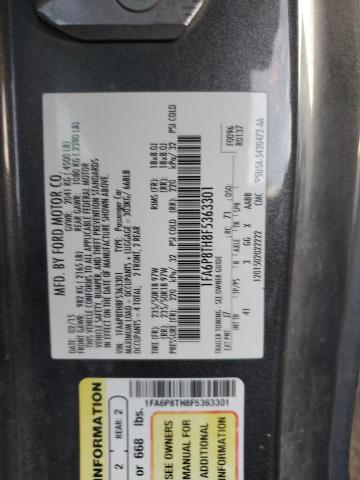 2015 FORD MUSTANG - 1FA6P8TH8F5363301