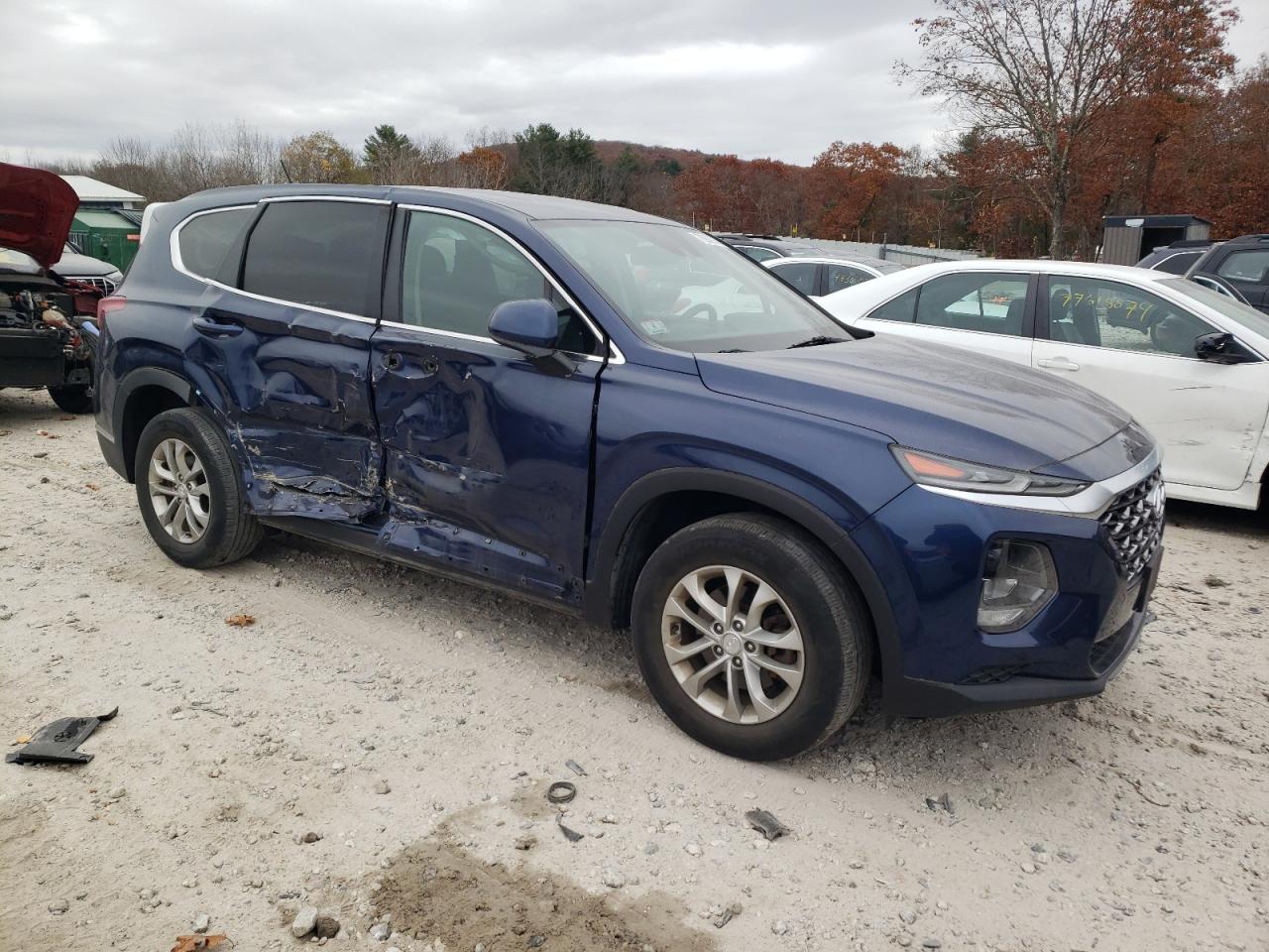 Lot #2974821165 2019 HYUNDAI SANTA FE S