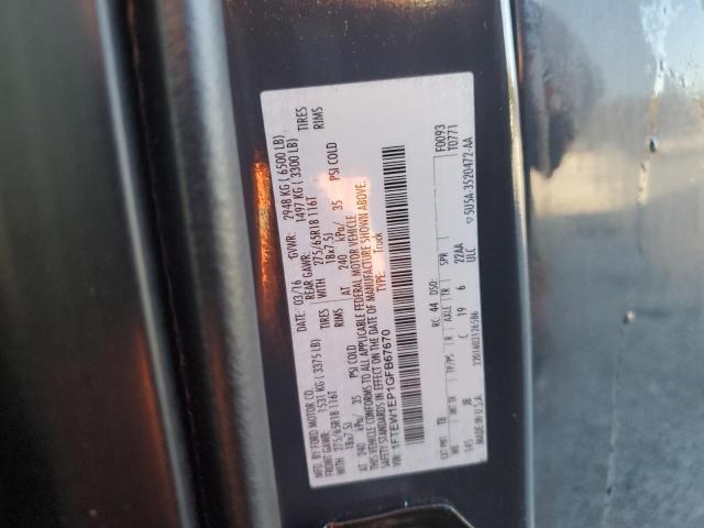 2016 FORD F150 SUPER - 1FTEW1EP1GFB67670