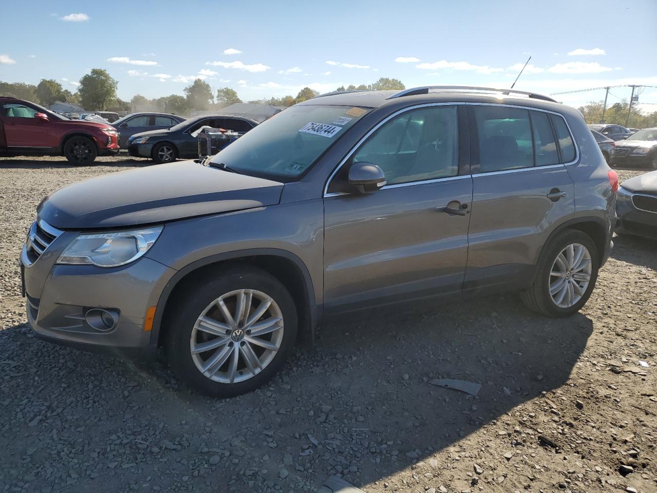 Lot #2911682858 2011 VOLKSWAGEN TIGUAN S