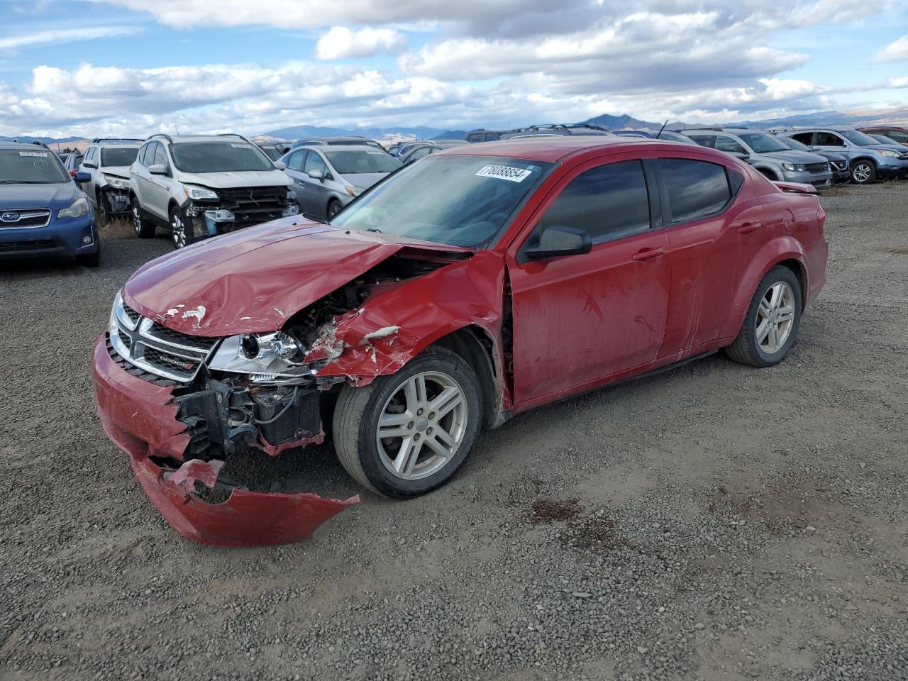 Lot #2991891143 2013 DODGE AVENGER SE