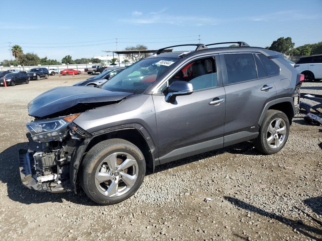 Lot #3020467187 2021 TOYOTA RAV4 XLE P