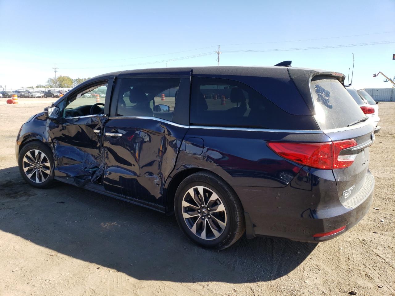 Lot #2972002026 2022 HONDA ODYSSEY EX