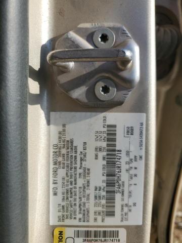 2018 FORD FUSION SE - 3FA6P0H76JR174718