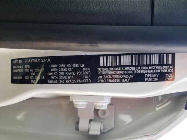 2019 JEEP RENEGADE L - ZACNJBBB5KPK65567