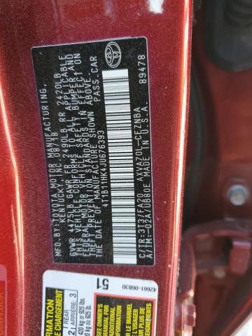 VIN 4T1B11HK4JU676393 2018 Toyota Camry, L no.13