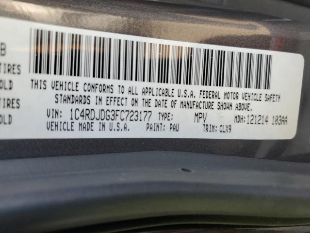 2015 DODGE DURANGO LI - 1C4RDJDG3FC723177