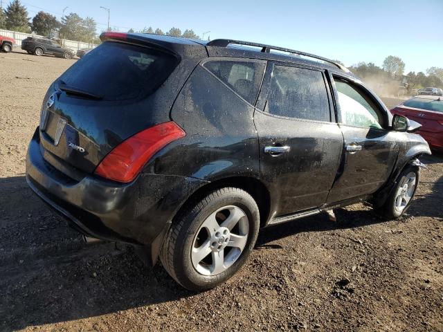 NISSAN MURANO SL 2003 black  gas JN8AZ08W53W210957 photo #4