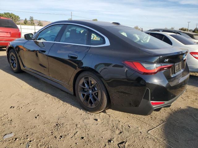 BMW I4 EDRIVE 2024 black  electric WBY43AW00RFS52409 photo #3