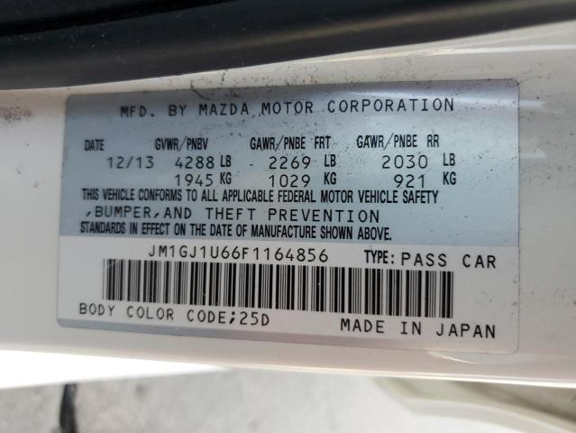2015 MAZDA 6 SPORT - JM1GJ1U66F1164856