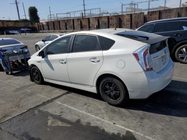 TOYOTA PRIUS 2014 white  hybrid engine JTDKN3DU5E1749239 photo #3