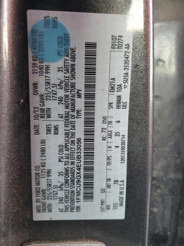 VIN 1FMCU9GX4EUB33056 2014 Ford Escape, SE no.12