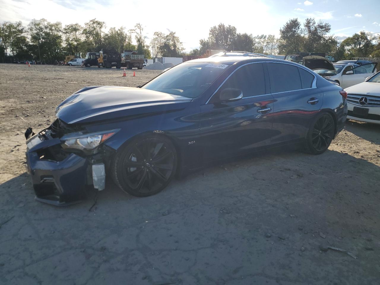  Salvage INFINITI Q50