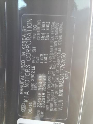 VIN KNDJN2A21F7762660 2015 KIA SOUL no.12