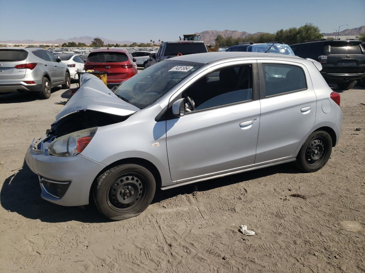 Lot #2977358870 2018 MITSUBISHI MIRAGE ES