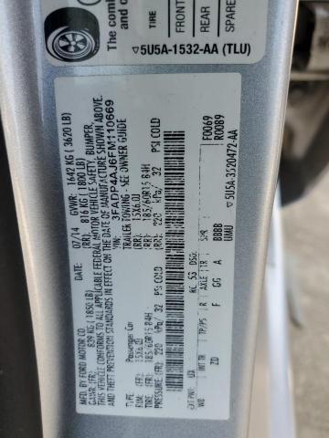 2015 FORD FIESTA S - 3FADP4AJ6FM110669