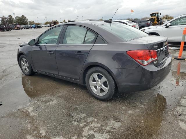 CHEVROLET CRUZE LT 2015 charcoal sedan 4d gas 1G1PC5SB7F7284740 photo #3