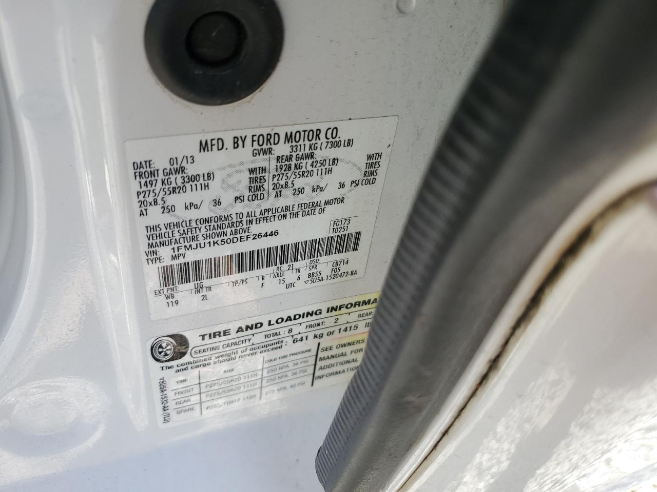 FORD EXPEDITION LIMITED