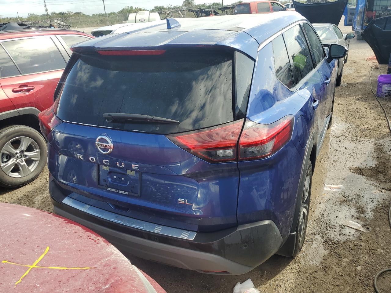 Lot #2979336922 2021 NISSAN ROGUE SL