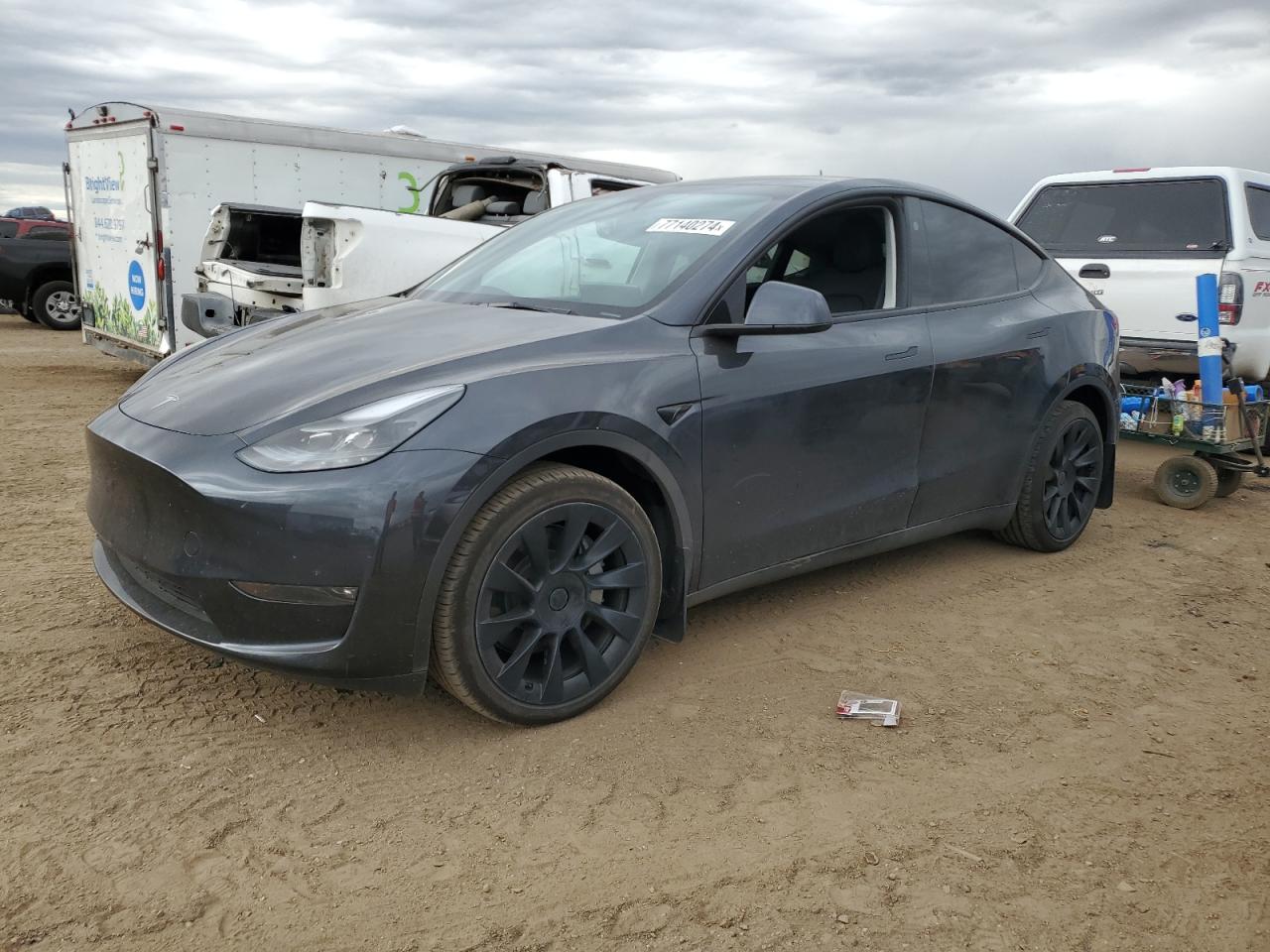 Lot #2919373448 2024 TESLA MODEL Y