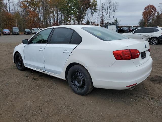 VOLKSWAGEN JETTA BASE 2013 white sedan 4d gas 3VW2K7AJ8DM291740 photo #3