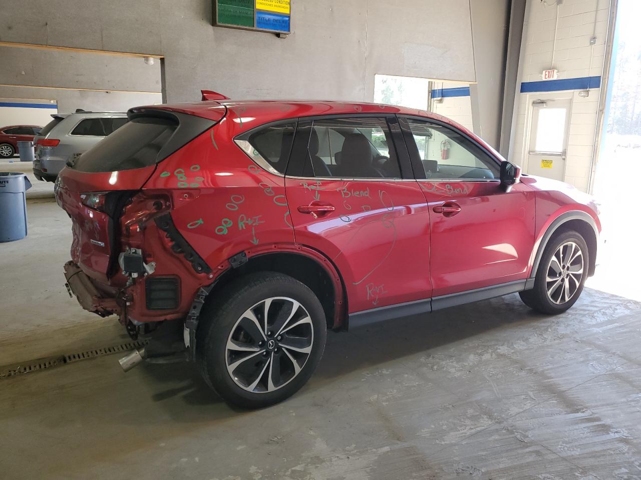 Lot #2972196158 2022 MAZDA CX-5 PREMI